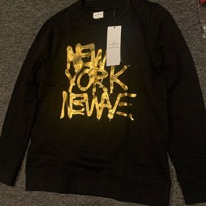 JEAN-MICHEL BASQUIAT X SELECTED BLACK SWEATER Size M✅